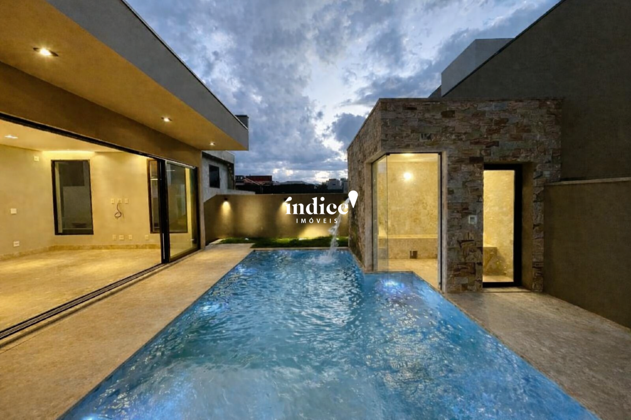 Casas Condomínio para à venda no Alphaville na cidade de Ribeirão Preto: 