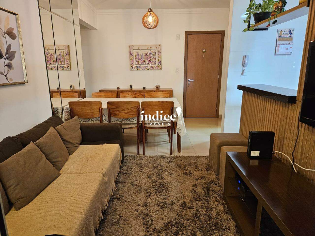 Apartamento para à venda no Jardim Paulista na cidade de Ribeirão Preto: Sala 02 ambientes