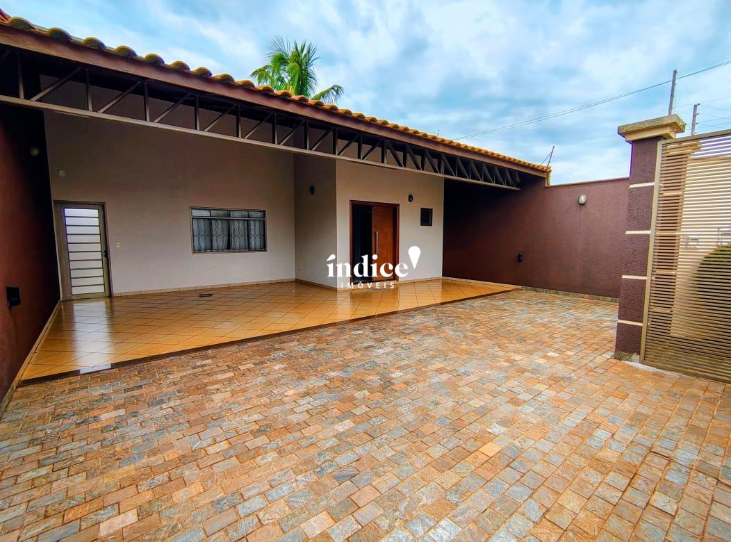 Casas para à venda no Jardim Anhangüera na cidade de Ribeirão Preto: frente da casa