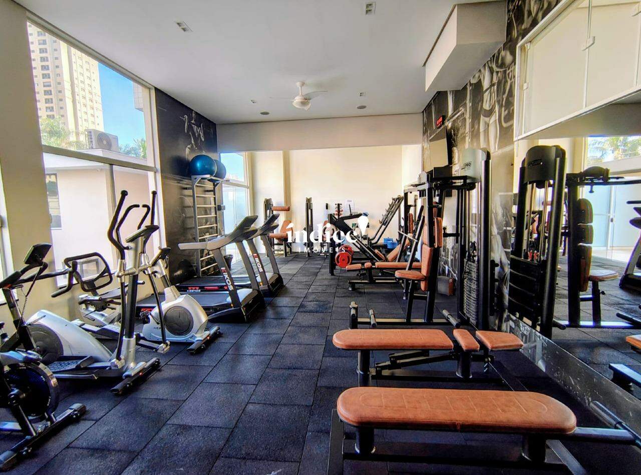 Apartamento para à venda no Santa Cruz do José Jacques na cidade de Ribeirão Preto: academia