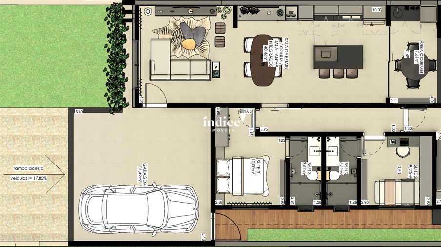 Casas Condomínio para à venda no Residencial Quinta da Mata na cidade de Ribeirão Preto: 