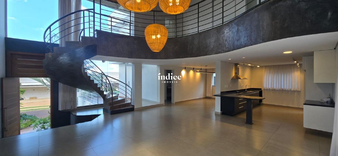 Casas Condomínio para para aluguel no Alphaville na cidade de Ribeirão Preto: 