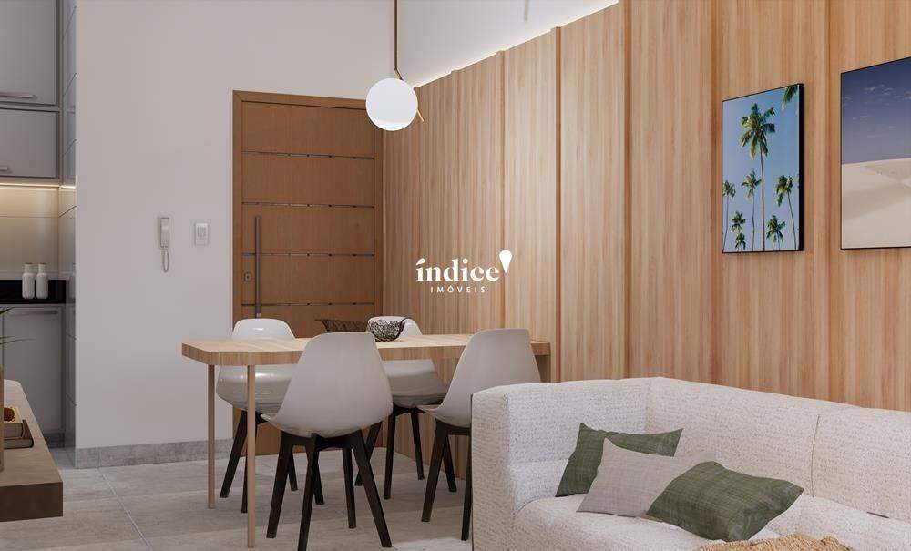 Apartamento para à venda no Nova Ribeirânia na cidade de Ribeirão Preto: 