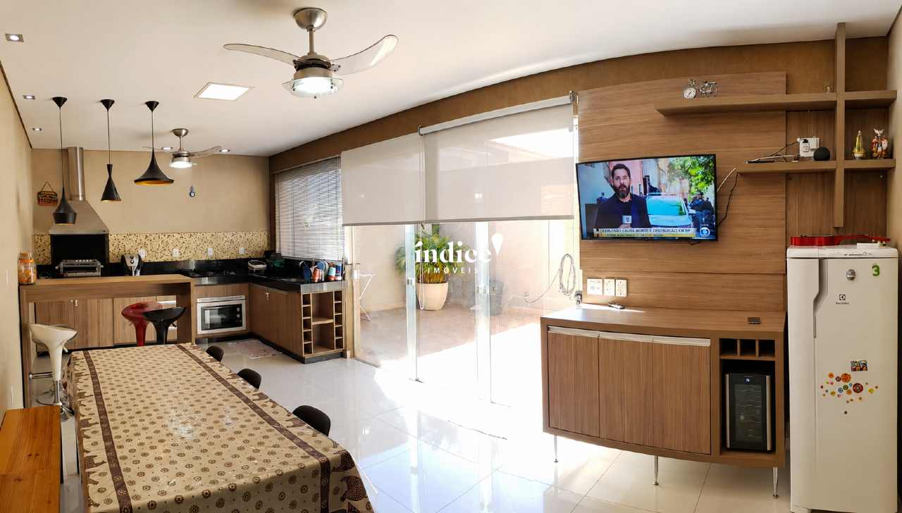 Casas Condomínio para à venda no Vila do Golf na cidade de Ribeirão Preto: GOURMET