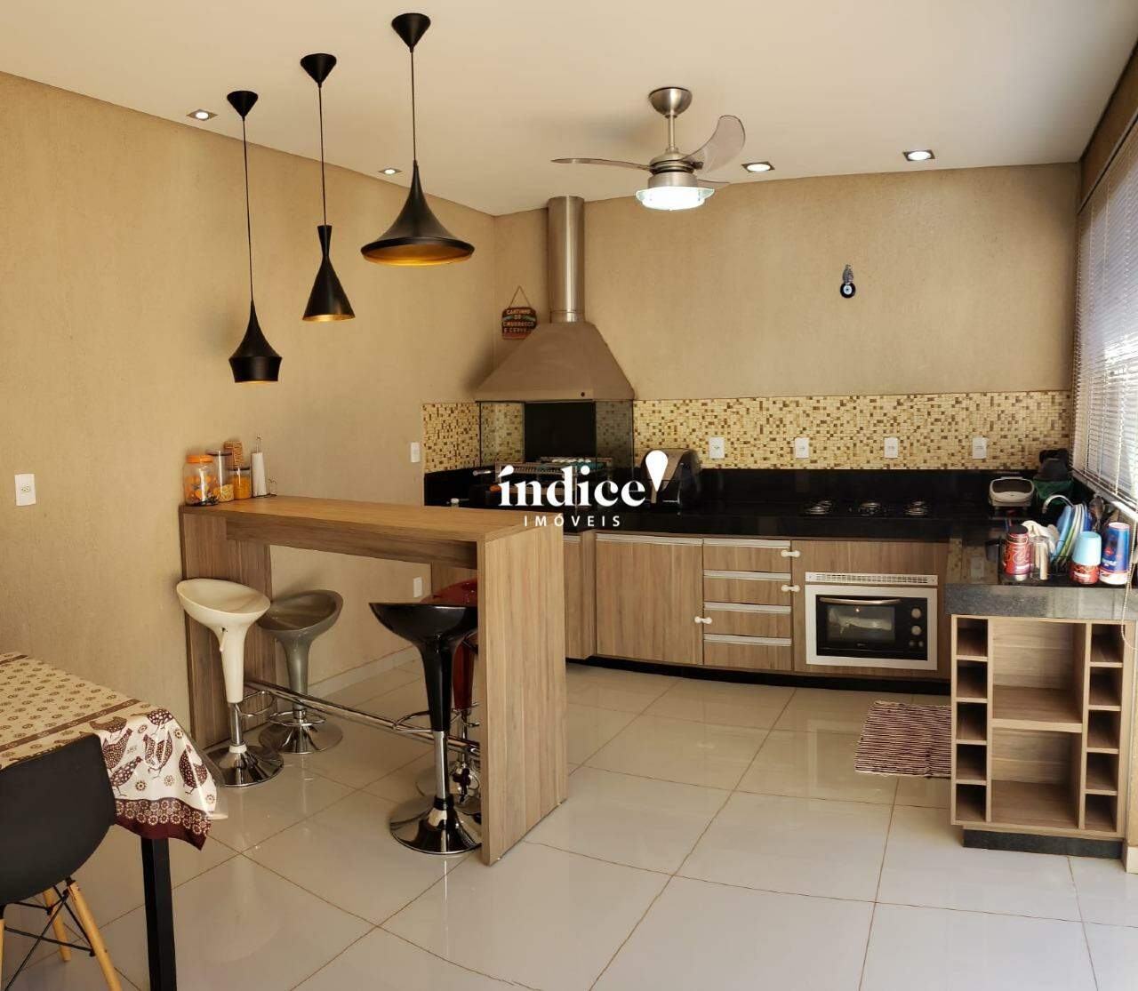 Casas Condomínio para à venda no Vila do Golf na cidade de Ribeirão Preto: GOURMET