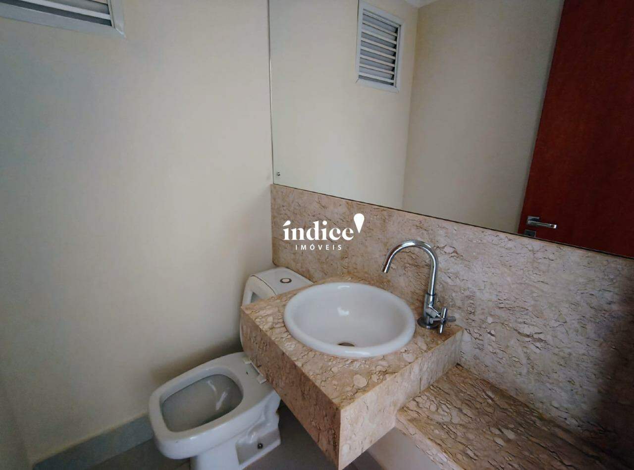 Apartamento para para aluguel no Santa Cruz do José Jacques na cidade de Ribeirão Preto: lavabo
