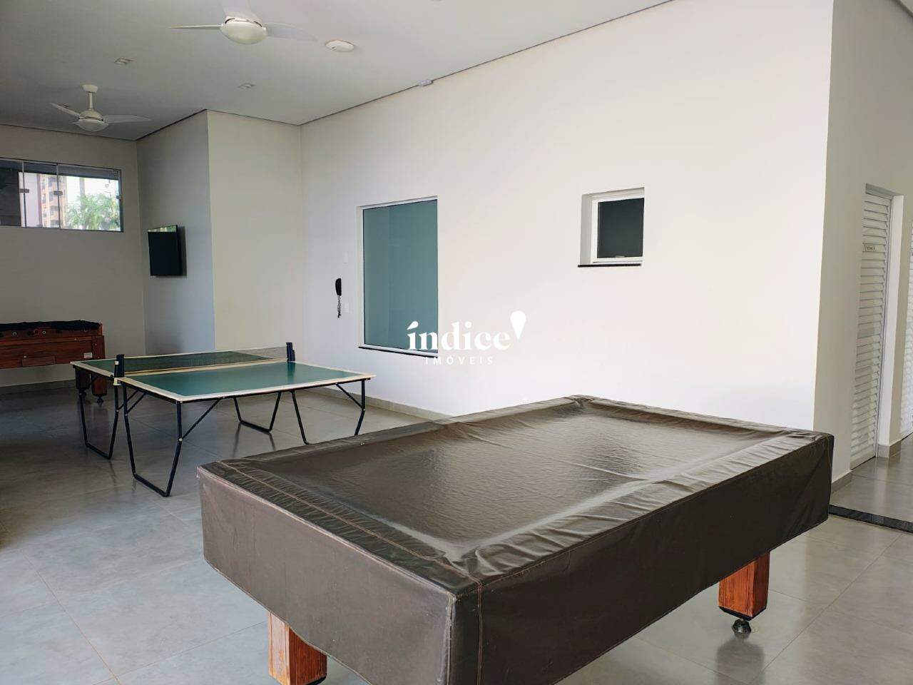 Apartamento para para aluguel no Santa Cruz do José Jacques na cidade de Ribeirão Preto: sala de jogos