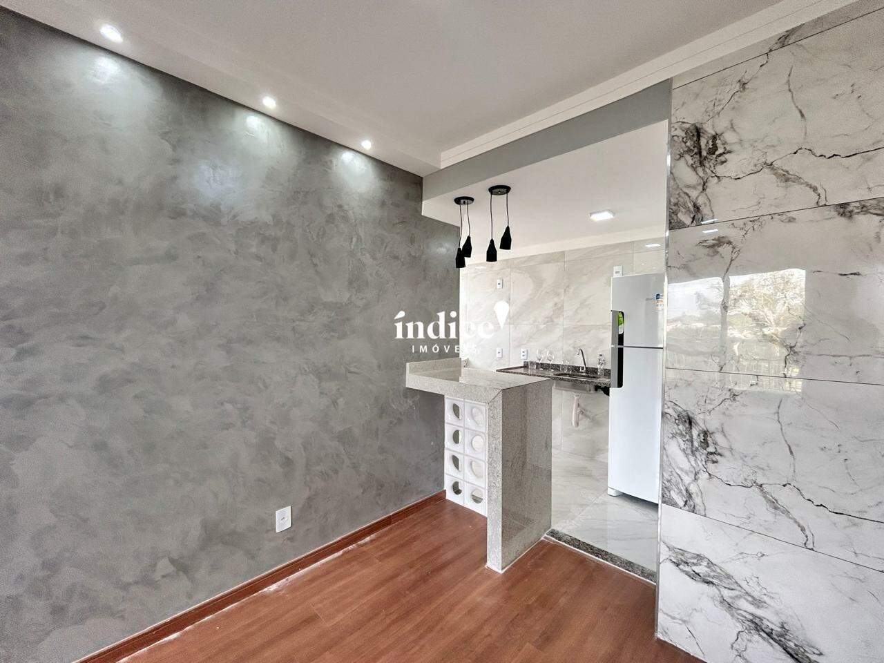 Apartamento para para aluguel no Parque das Oliveiras II na cidade de Ribeirão Preto: 