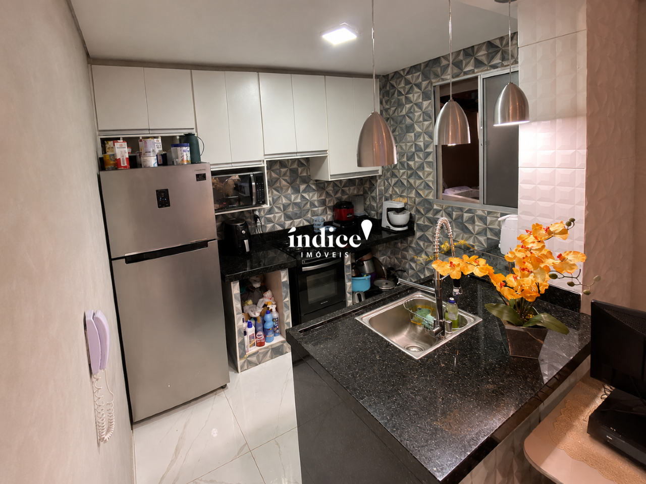 Apartamento para à venda no Jardim Manoel Penna na cidade de Ribeirão Preto: COZINHA
