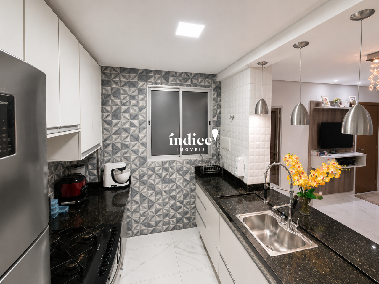 Apartamento para à venda no Jardim Manoel Penna na cidade de Ribeirão Preto: COZINHA