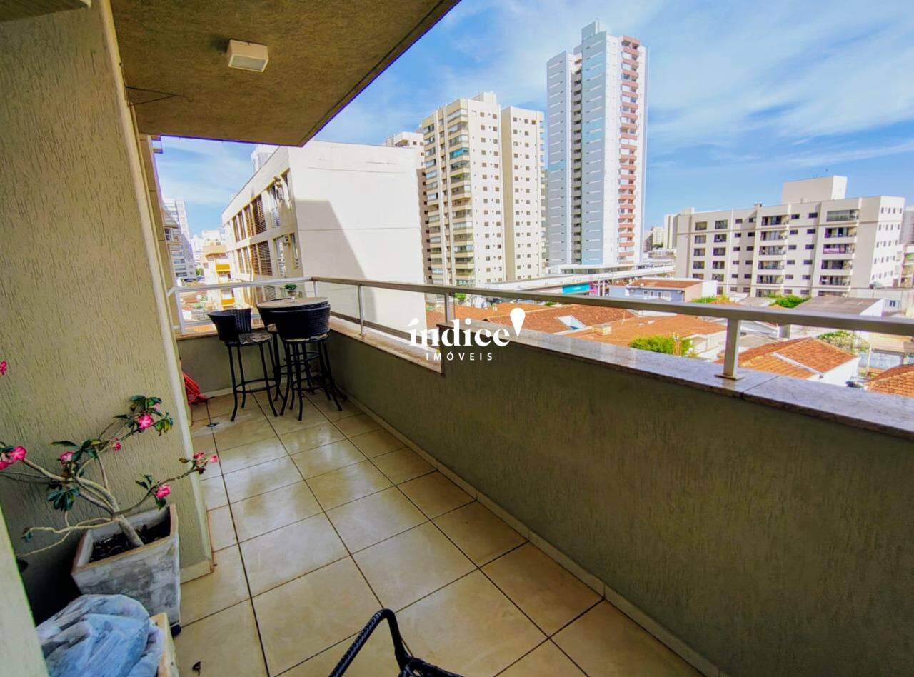 Apartamento para à venda no Jardim Paulista na cidade de Ribeirão Preto: sacada ampla ate a suite