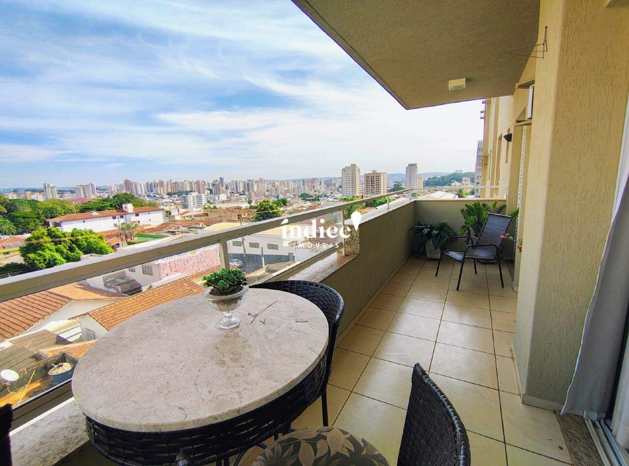 Apartamento para à venda no Jardim Paulista na cidade de Ribeirão Preto: sacada vista