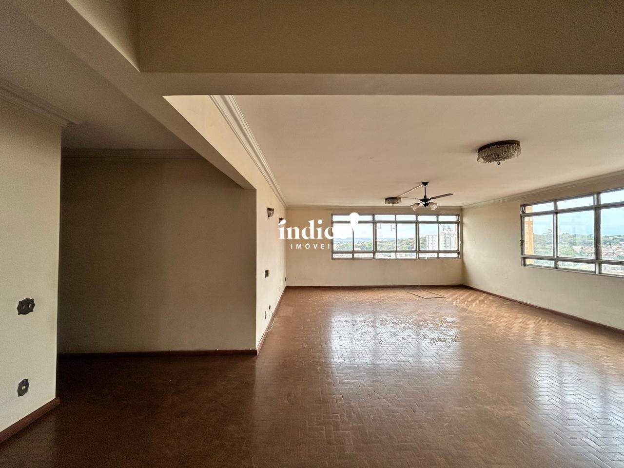 Apartamento para para aluguel no Centro na cidade de Ribeirão Preto: 