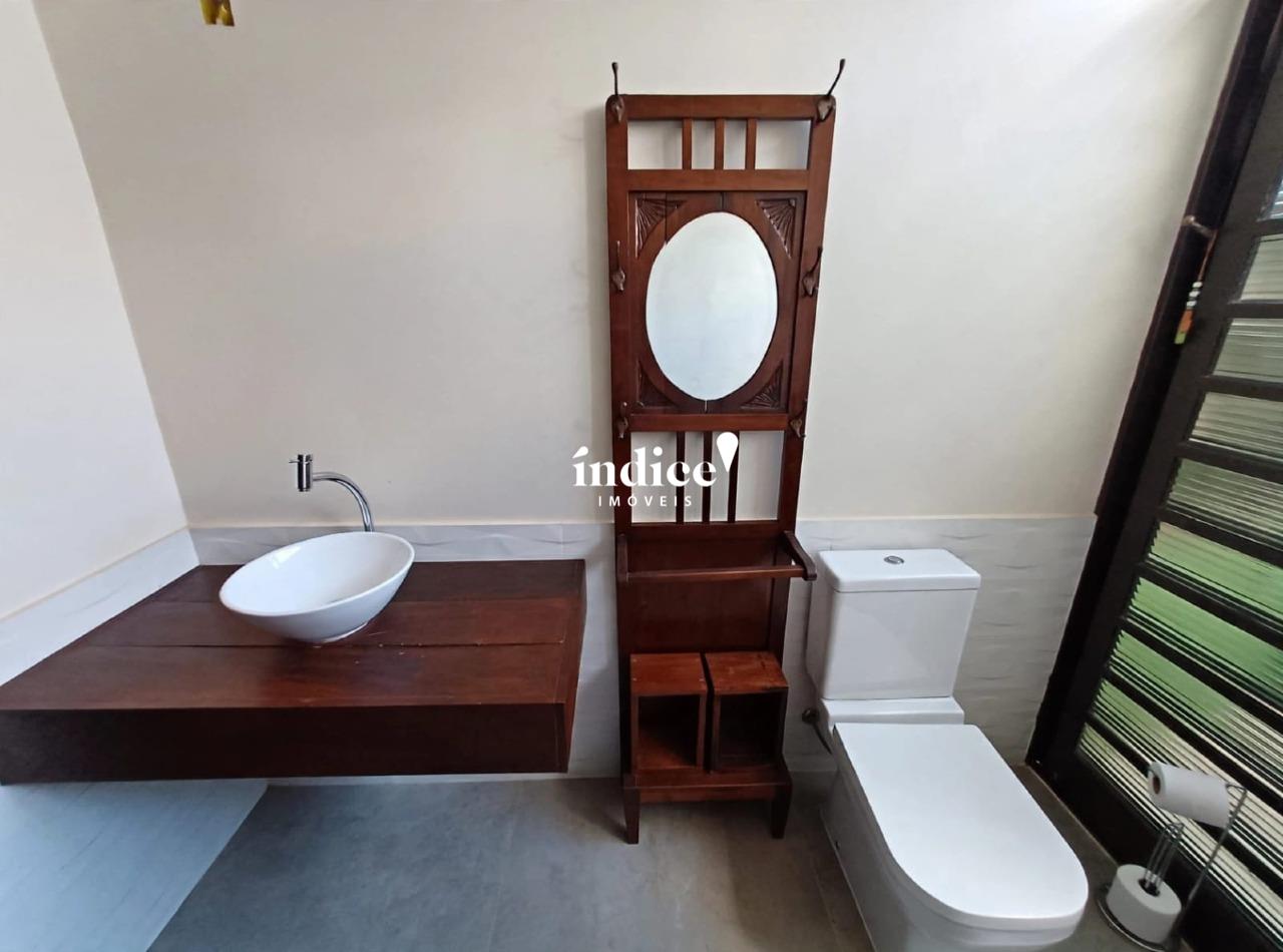 Casas para à venda no Jardim Macedo na cidade de Ribeirão Preto: lavabo