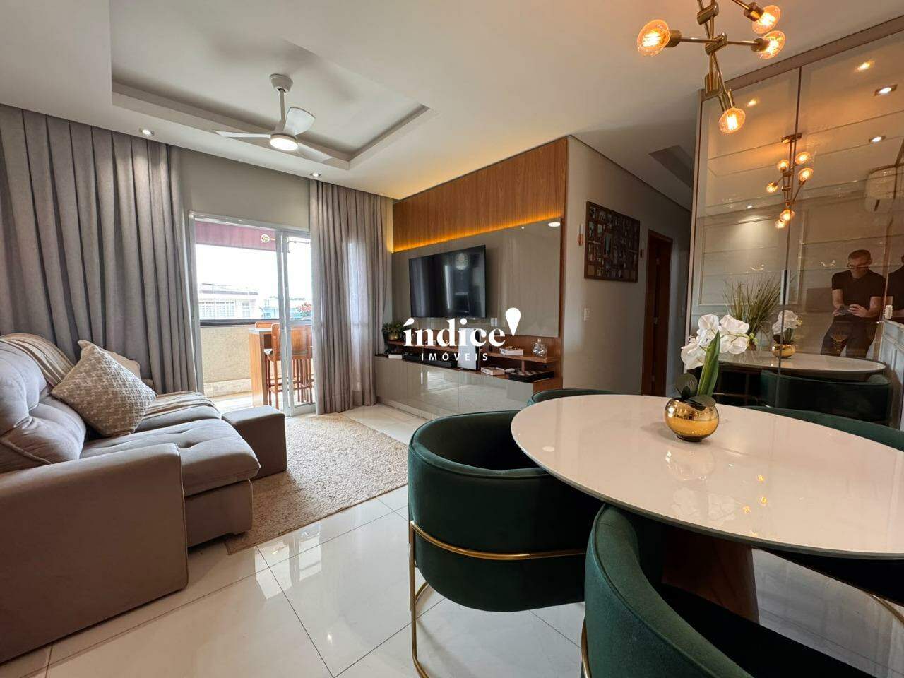 Apartamento para à venda no Parque dos Bandeirantes na cidade de Ribeirão Preto: 