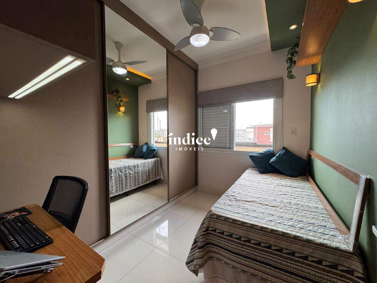 Apartamento para à venda no Parque dos Bandeirantes na cidade de Ribeirão Preto: 