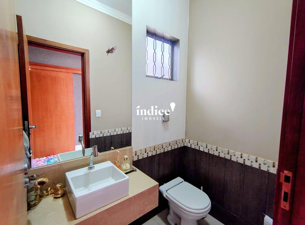 Casas para à venda no Jardim Anhangüera na cidade de Ribeirão Preto: lavabo
