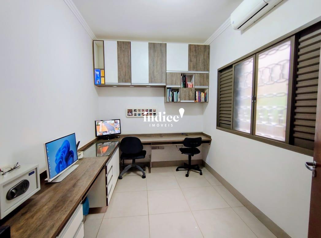 Casas para à venda no Jardim Anhangüera na cidade de Ribeirão Preto: escritorio dentro da casa