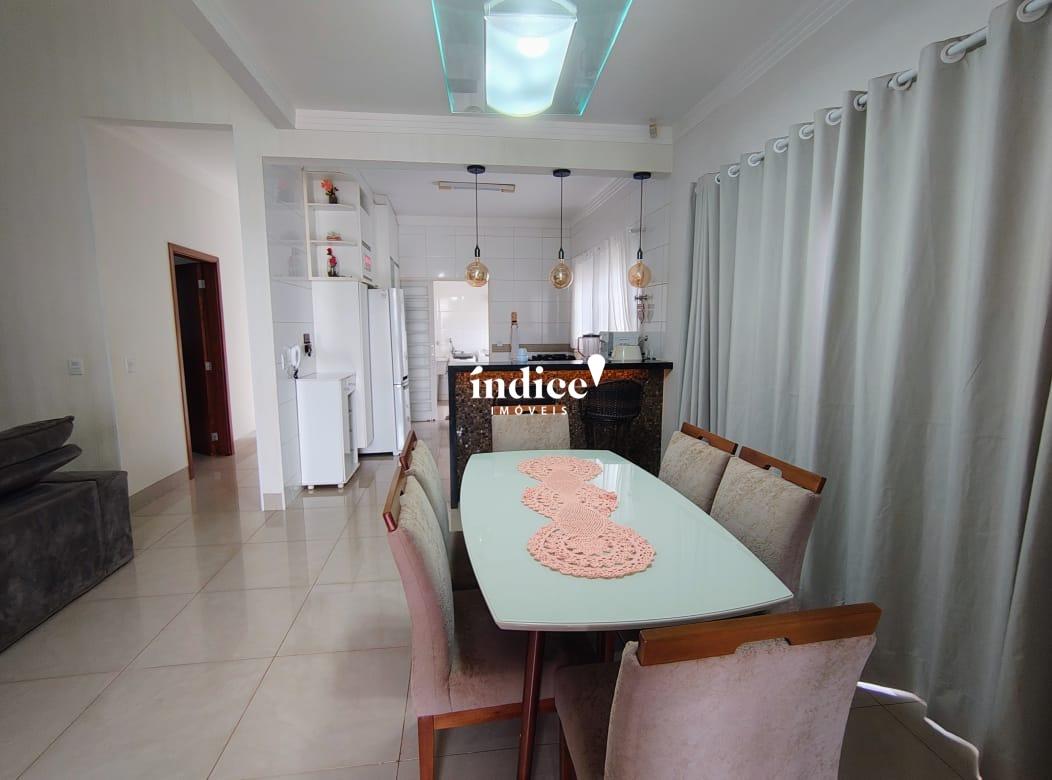 Casas para à venda no Jardim Anhangüera na cidade de Ribeirão Preto: sala de jantar