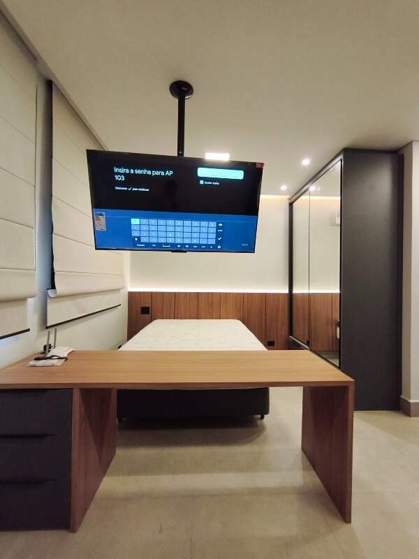 Flat para aluguel no Vila Mathilde Vieira: 