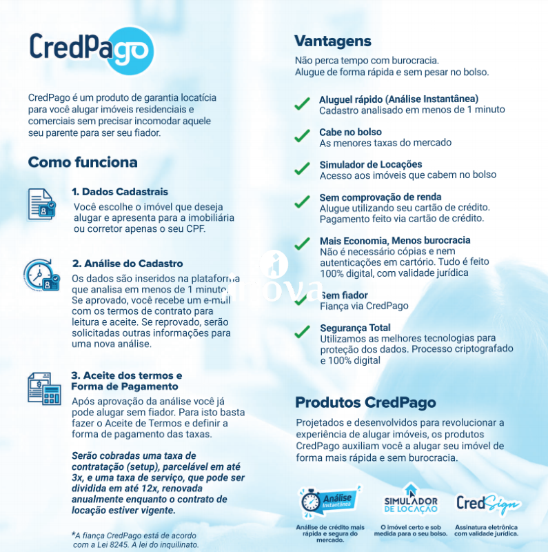 Apartamento para aluguel no Mercês: 