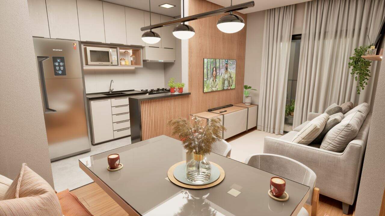 Apartamento à venda no Parque Campolim: Medium-97fa71032c28451d9f8645179d9d1b70-sala e cozinha.jpg