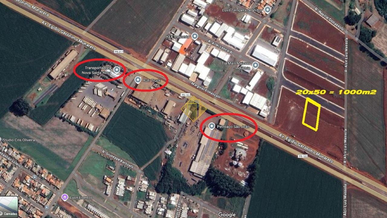 Terreno à venda no Vila Pioneira: 