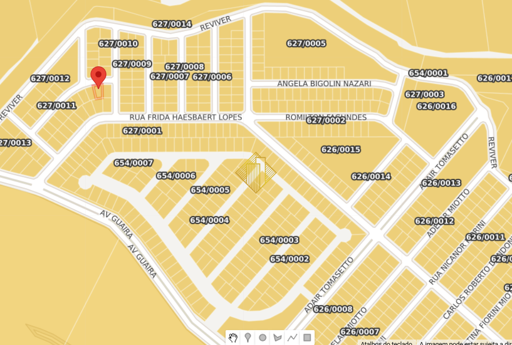 Lote à venda no Recanto Tropical: 