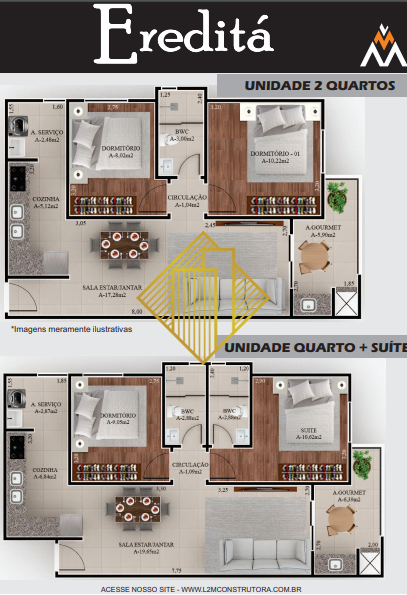 Apartamento à venda no Country: 