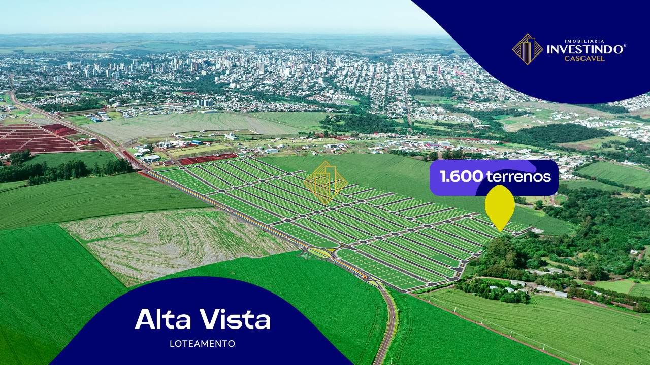 Lote à venda no Alta Vista: 