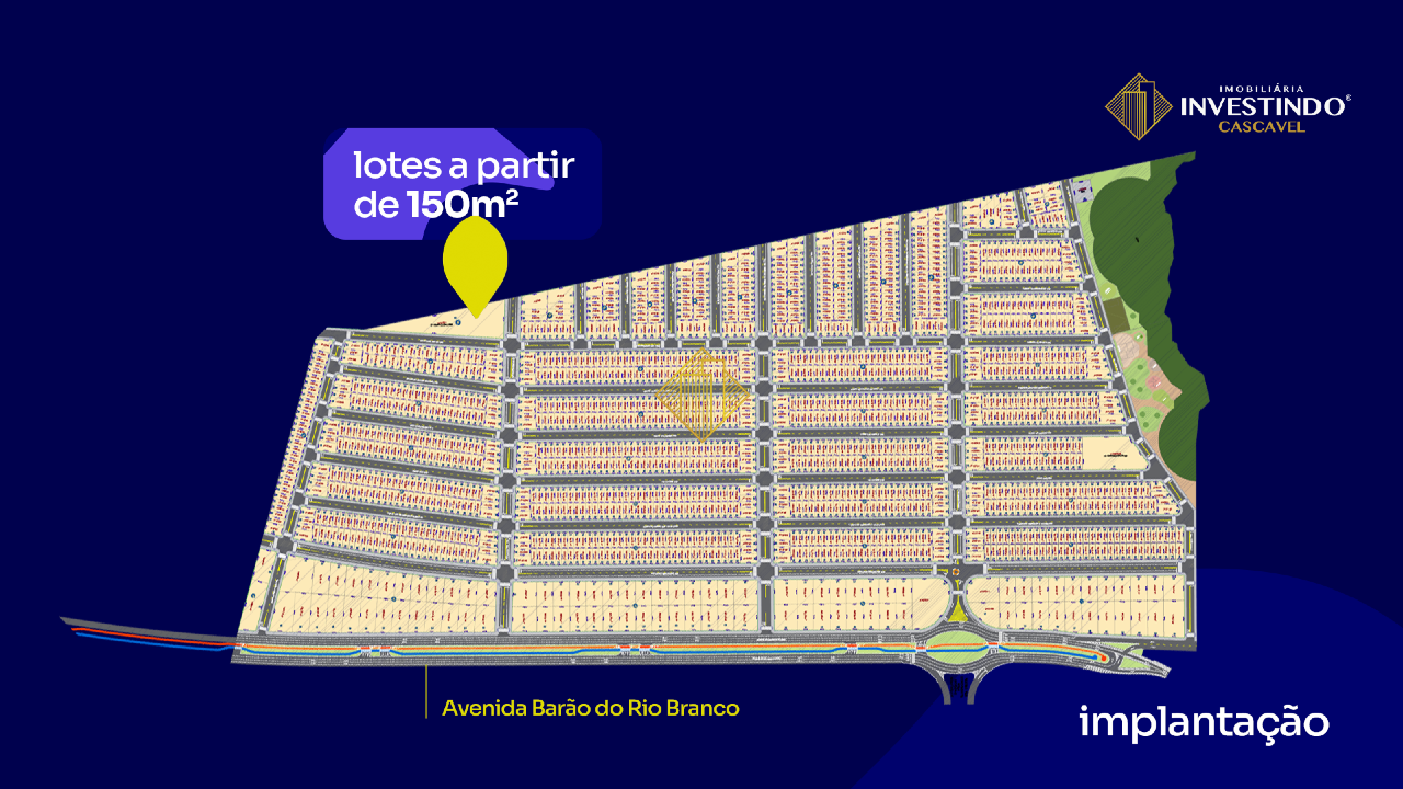 Lote à venda no Alta Vista: 