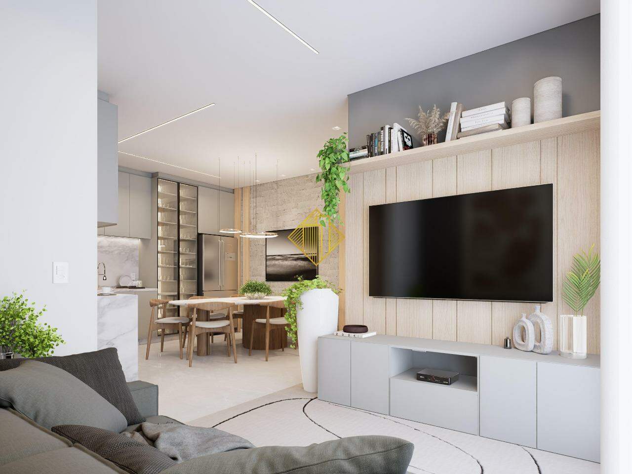 Apartamento à venda no FAG: Sala