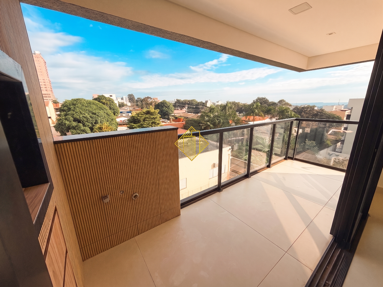 Apartamento à venda no Cancelli: Vista da sacada