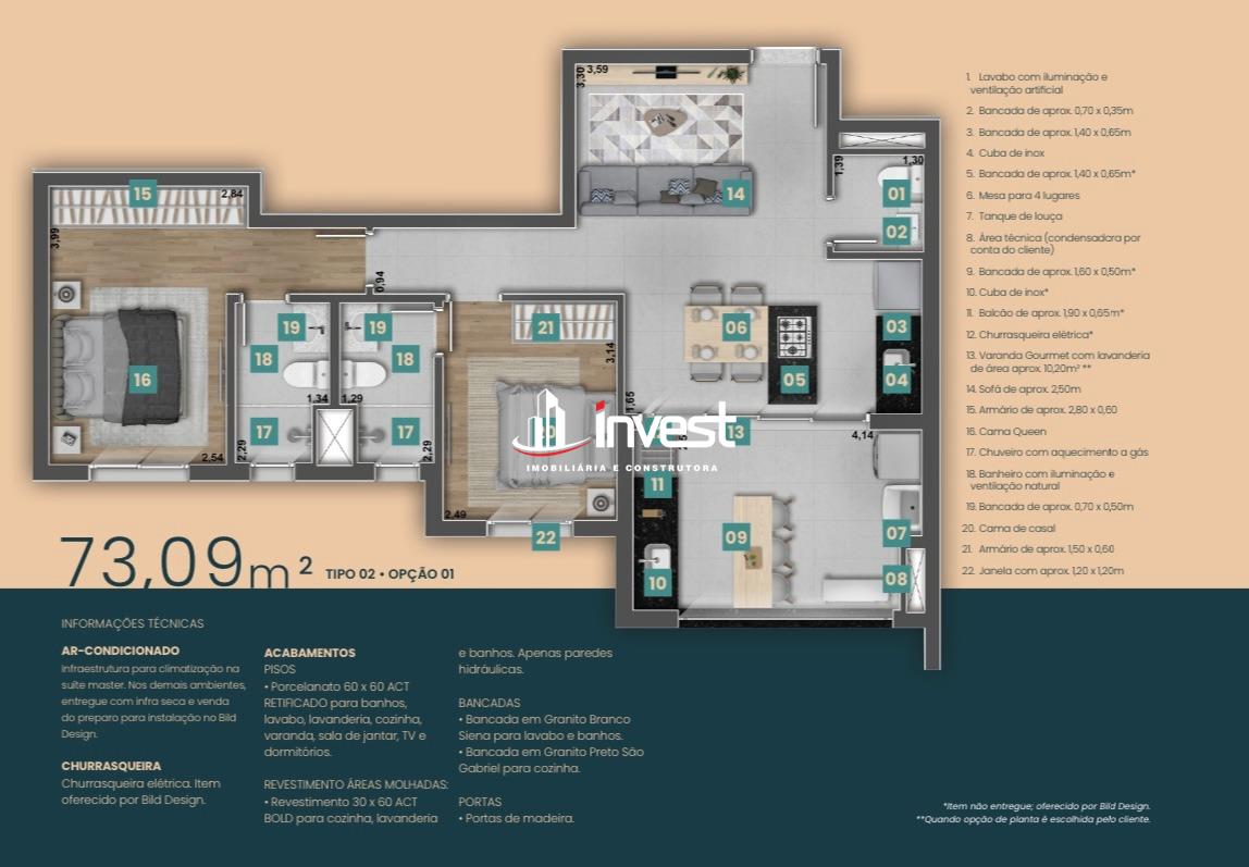Apartamento à venda no Santa Maria: 