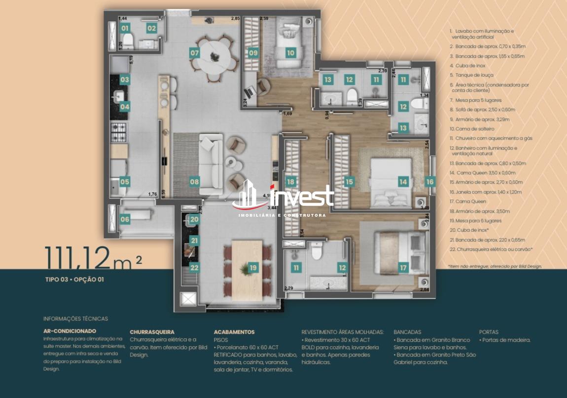 Apartamento à venda no Santa Maria: 