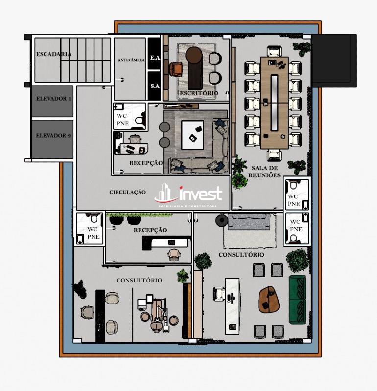 Sala à venda no Santa Maria: 