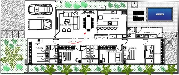 Casa Condomínio à venda no Damha III - Res. Uberaba: 