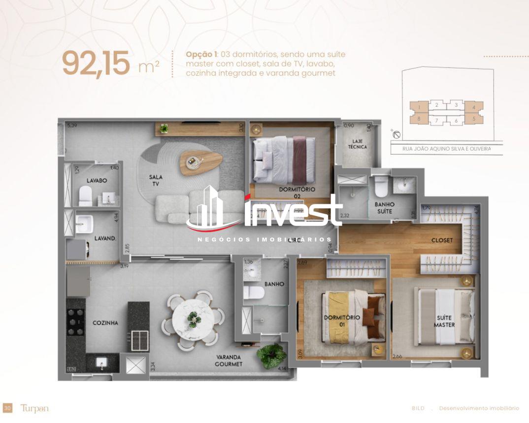 Apartamento à venda no Santa Maria: 