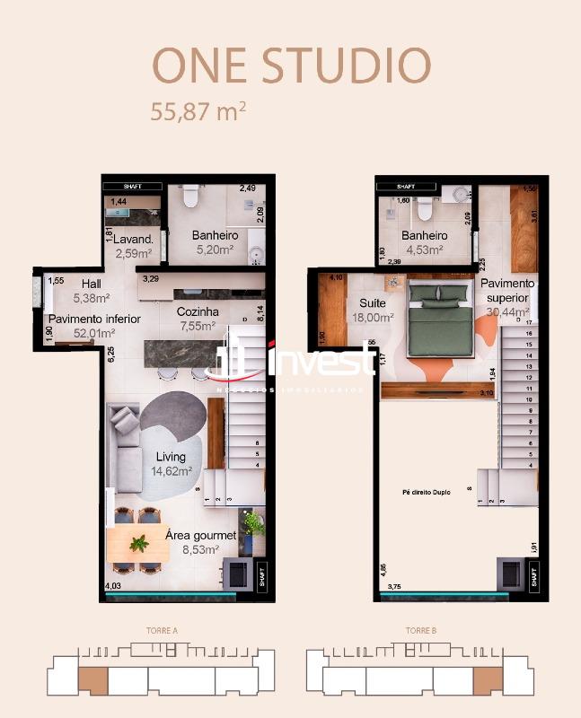 Apartamento à venda no Centro: 