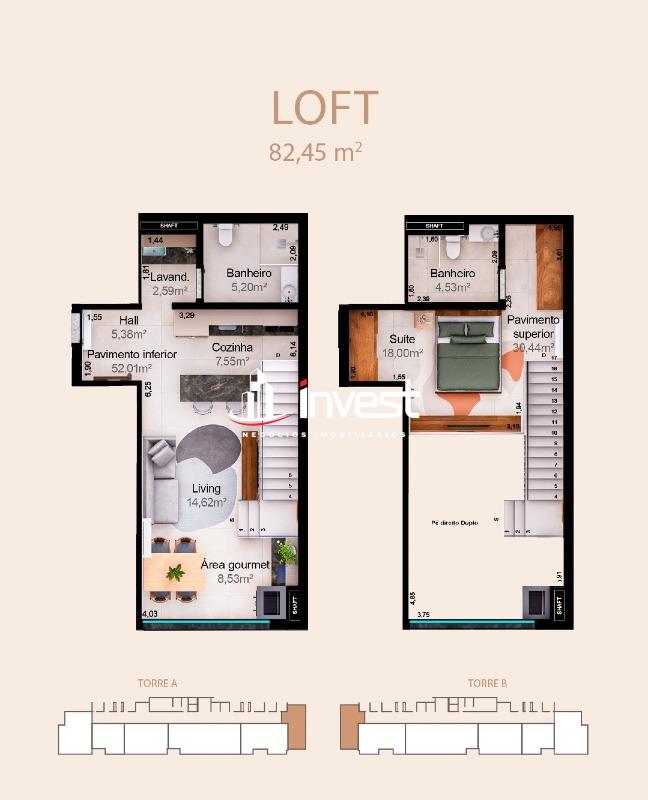 Apartamento à venda no Centro: 