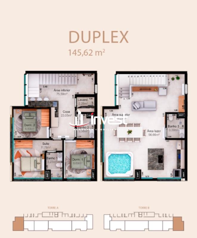 Apartamento à venda no Centro: 