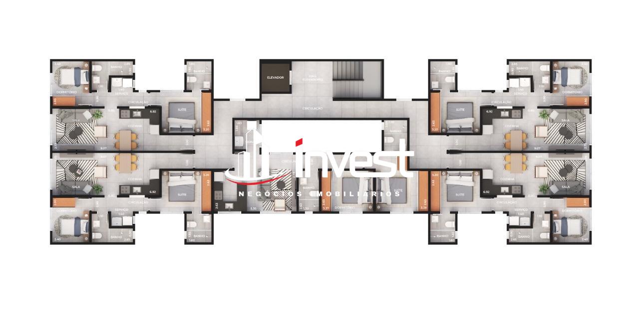 Apartamento à venda no Santa Maria: 