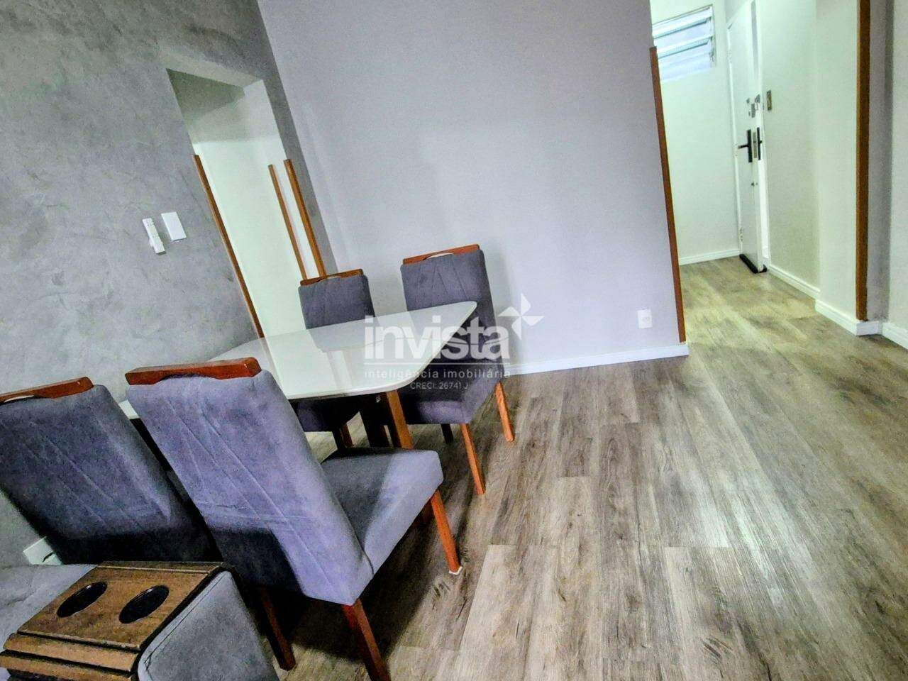 Apartamento &agrave; venda em Santos-SP no bairro Boqueir&atilde;o, com 1 dormit&oacute;rio e 60m&sup2; - Santos