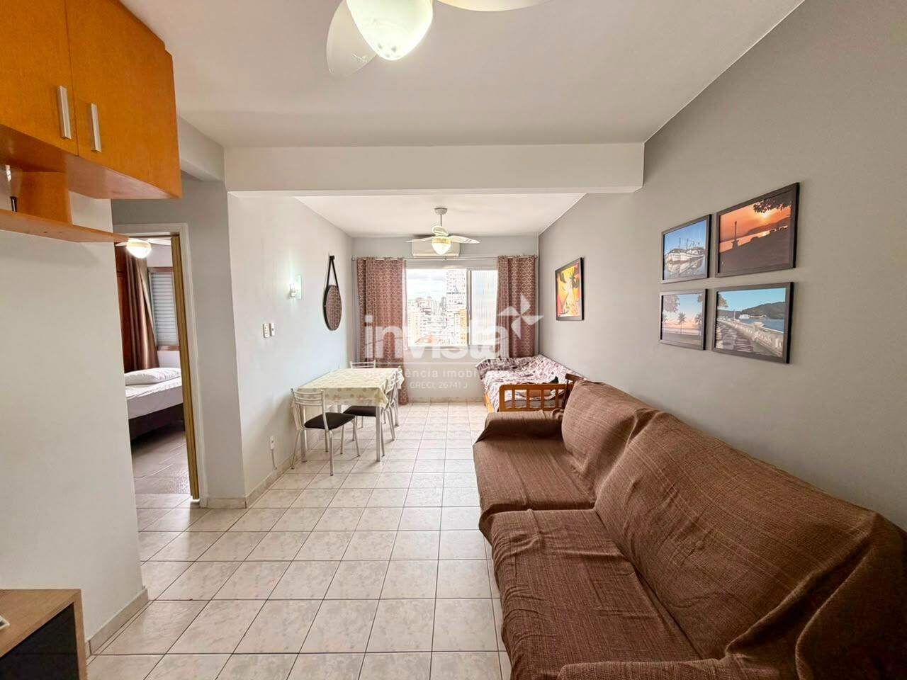C&oacute;digo: 11584 R$ 495.000,00 Apartamento &agrave; venda em Santos-SP no bairro Gonzaga, com 1 dormit&oacute;rio e 52m&sup2; 52 m&sup2; 1 quarto 1 vaga - Santos