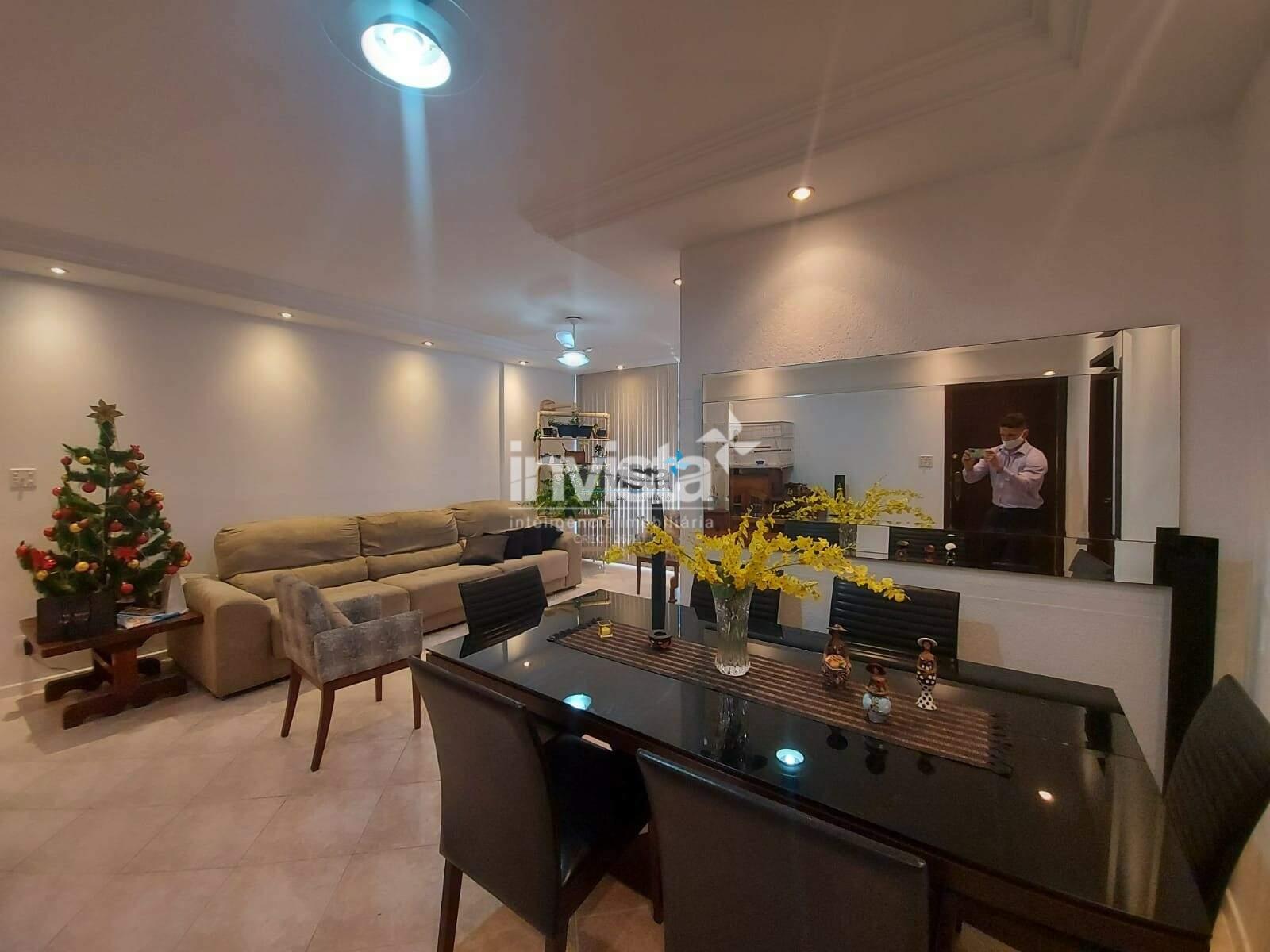 Comprar apartamento com 3 quartos na Ponta da praia em Santos