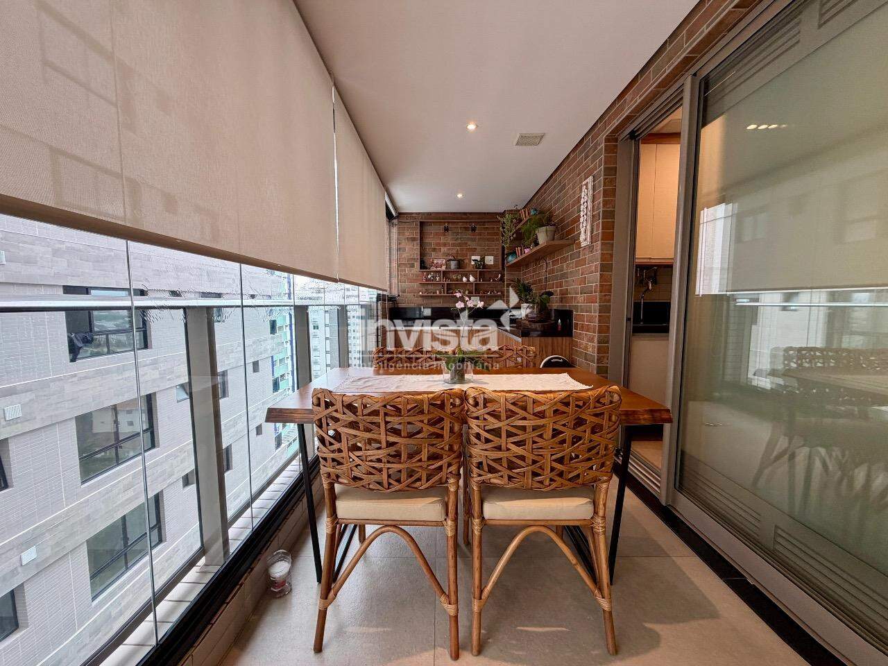 C&oacute;digo: 12009 R$ 1.395.000,00 Apartamento &agrave; venda no bairro Aparecida 88 m&sup2; 2 quartos 2 vagas - Santos