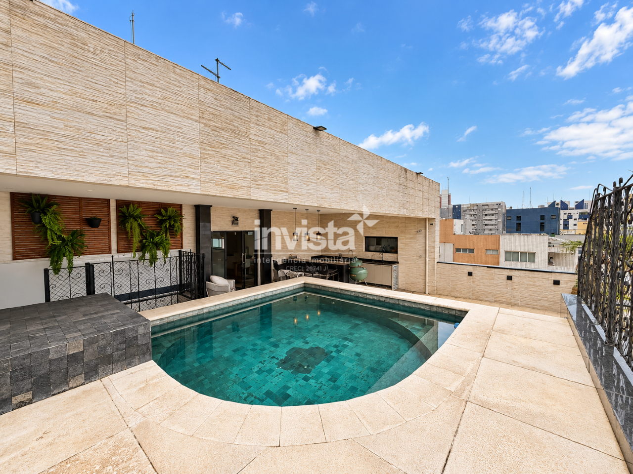 C&oacute;digo: 12662 R$ 3.000.000,00 Cobertura &agrave; venda em Santos-SP no bairro Boqueir&atilde;o, com 4 dormit&oacute;rios e 420m&sup2; 420 m&sup2; 4 quartos 3 vagas - Santos