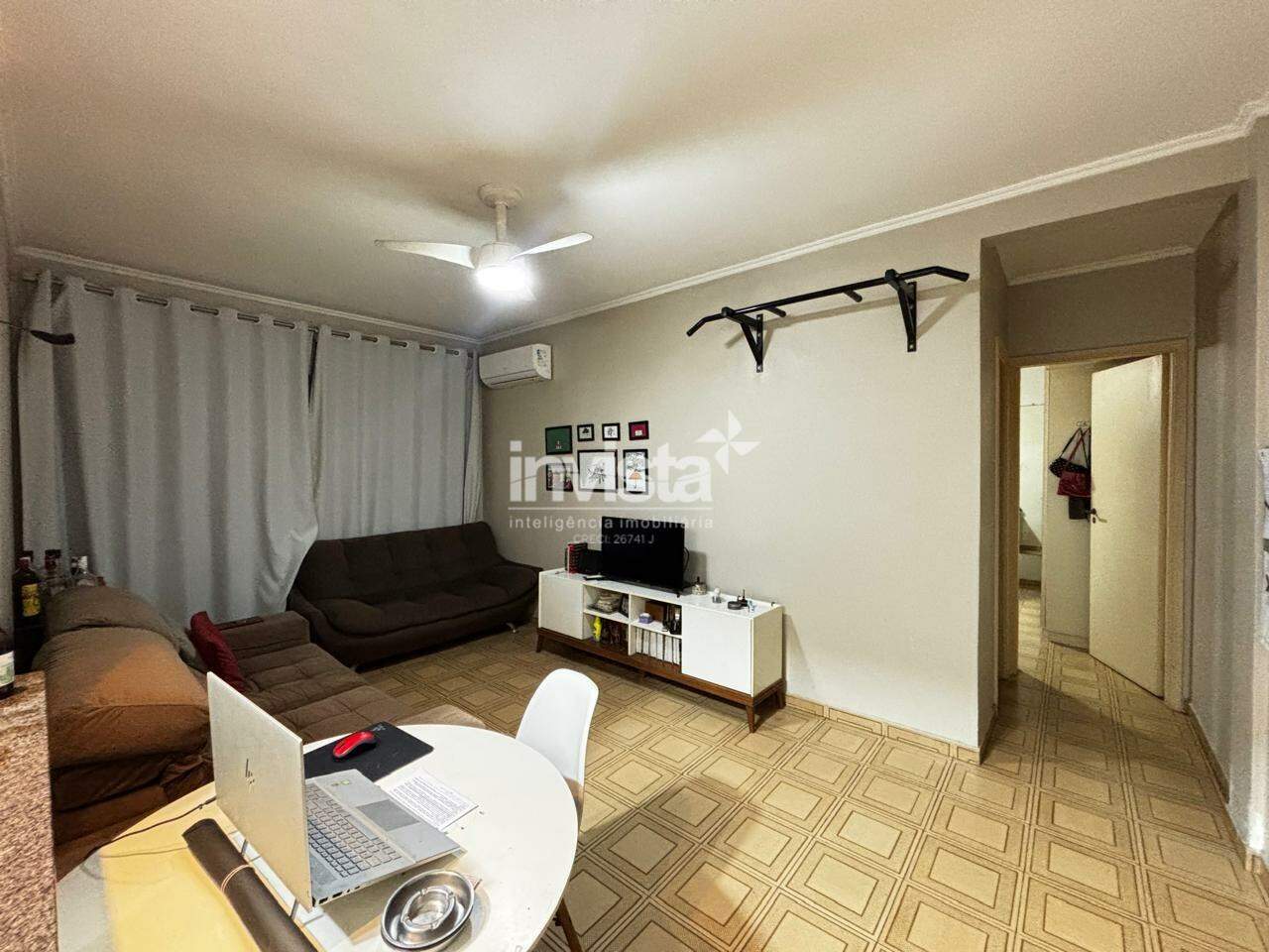 C&oacute;digo: 1276 R$ 551.200,00 Apartamento &agrave; venda em Santos-SP no bairro Gonzaga, com 1 dormit&oacute;rio e 45m&sup2; 45 m&sup2; 1 quarto 1 vaga - Santos