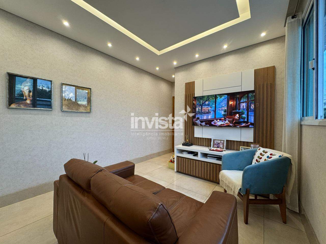 Casa residencial &agrave; venda com 2 su&iacute;tes na Ponta da Praia, Santos - Santos
