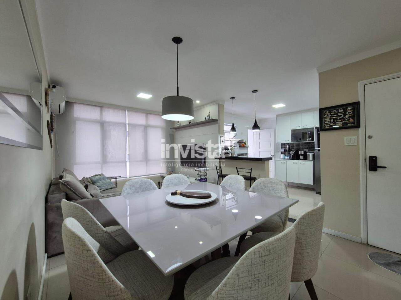 C&oacute;digo: 12869 R$ 725.000,00 Apartamento &agrave; venda em Santos-SP no bairro Boqueir&atilde;o, com 2 dormit&oacute;rios e 99m&sup2; 99 m&sup2; 2 quartos 1 vaga - Santos